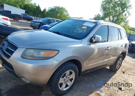 2007 Hyundai Santa Fe Limited/Se z USA, uszkodzony, nr VIN 5NMSH13EX7H117612